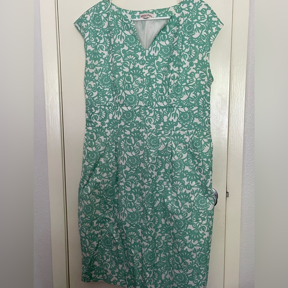 Merona dress, fully lined cotton summer dress